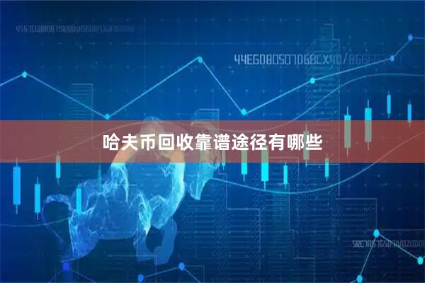 哈夫币回收靠谱途径有哪些